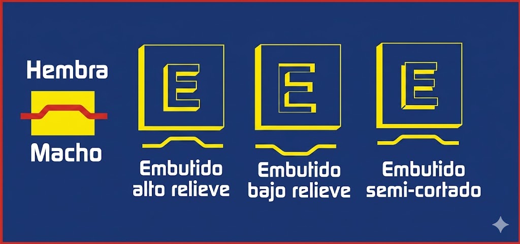 Tipos macho y hembra